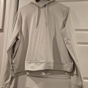 Womens Cream Hoodie